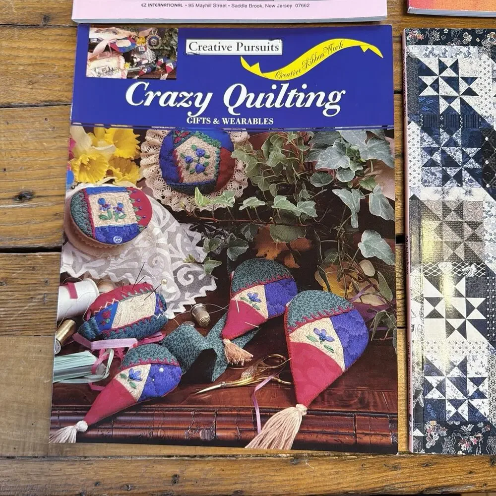 Lot of 6 Quilting Books Patterns Traditional Modern Quilt Craft Sewing Guides